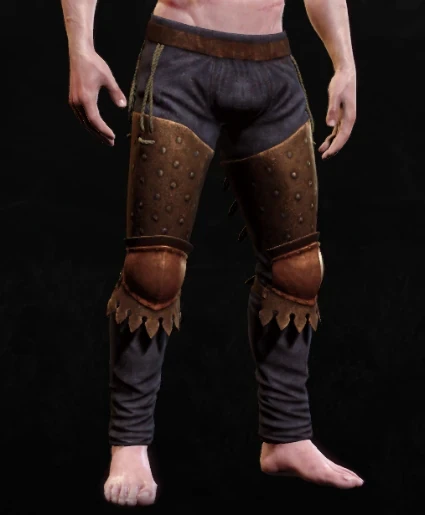 Geralt wearing Sapper's trousers