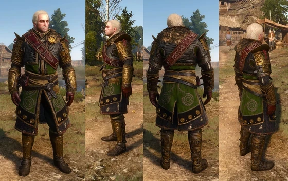Geralt wearing Undvik Trousers