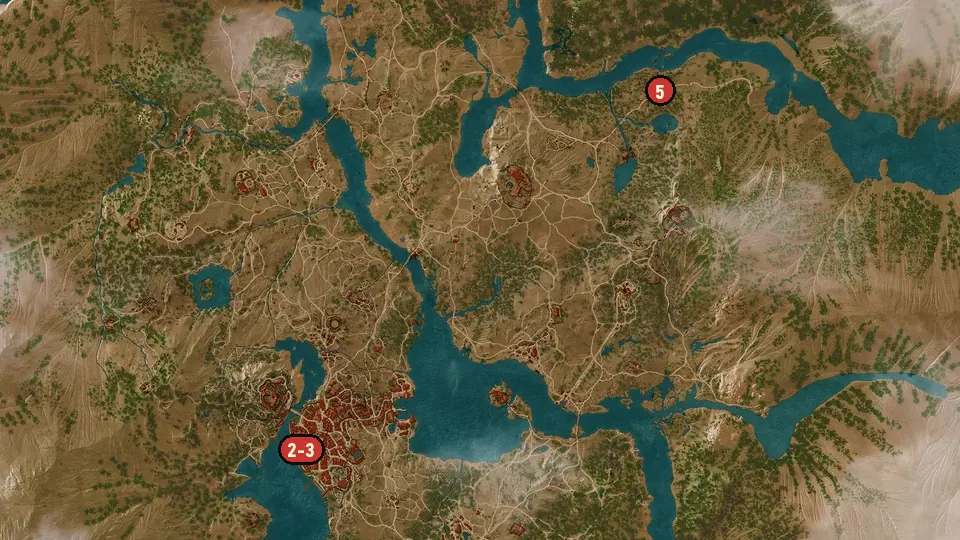 Map of the Spoontaneous Profits! objectives around The Gran'place, Basane Farm