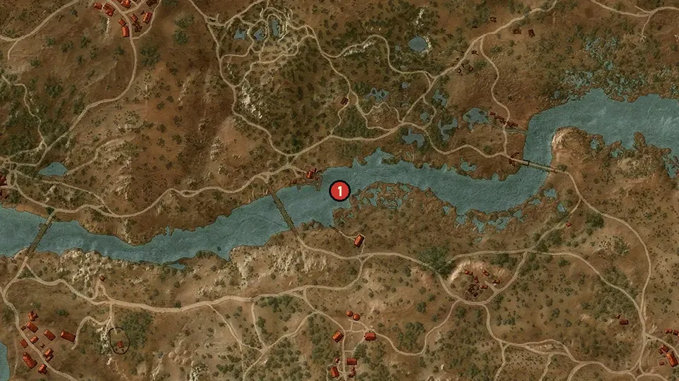Map of the An Unfortunate Turn of Events objectives around Lurtch