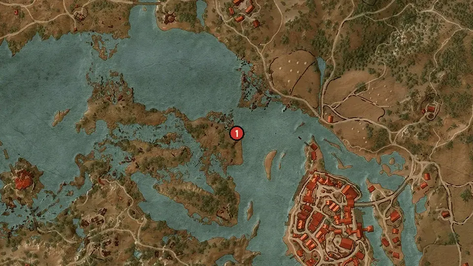 Map of the Dowry objectives around Gustfields Farm