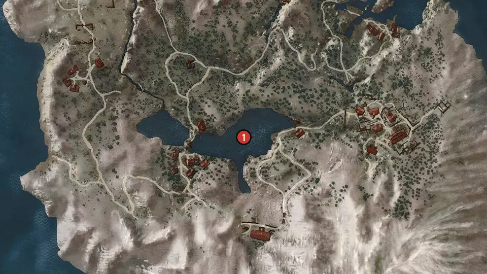 Map of the Shortcut objectives around Urskar