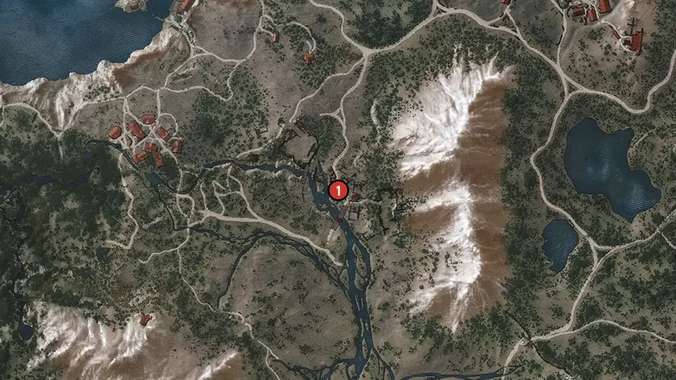 Map of the Inheritance objectives around Boxholm