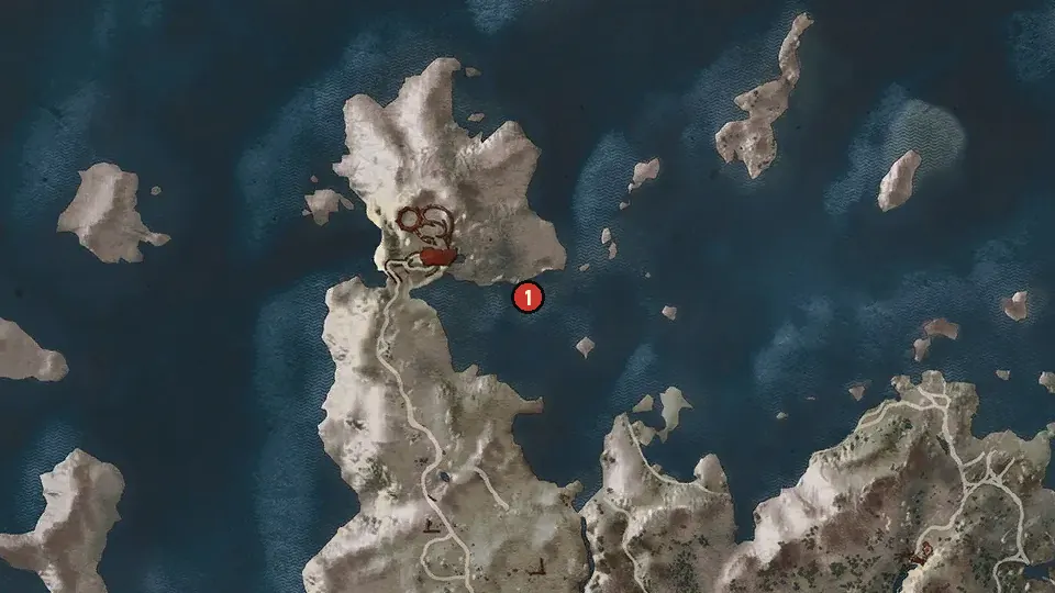 Map of the Precious Haul objectives around Tor Gvalch'ca