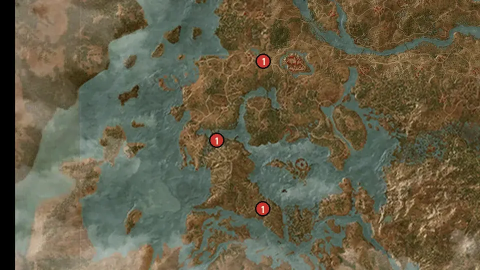 Map of the Defender of the Faith objectives around Blackbough