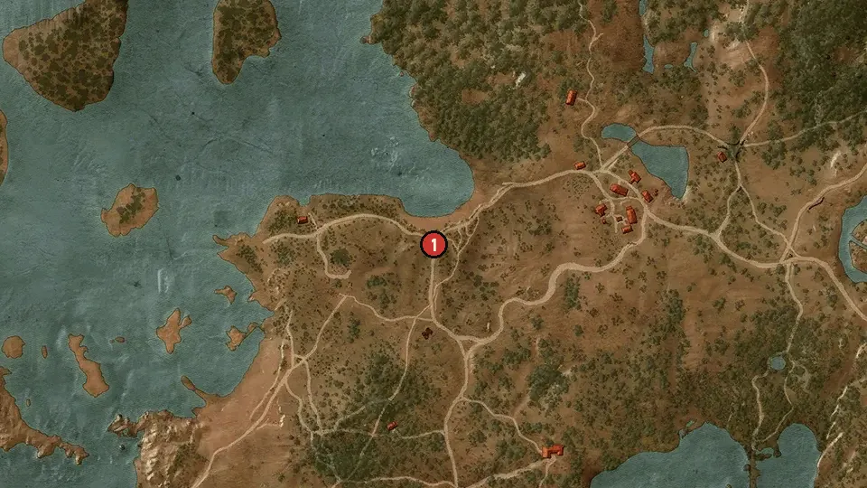 Map of the Lynch Mob objectives around Hangman's Alley