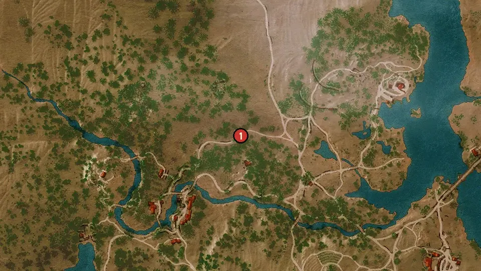 Map of the Big Feet to Fill: The First Group objectives around Fox Hollow