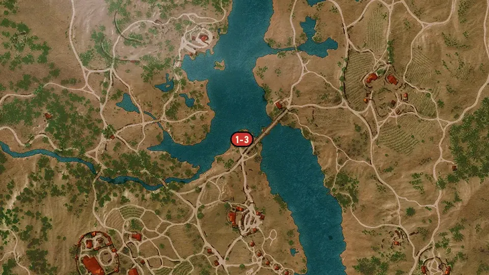 Map of the Big Feet to Fill: The Second Group objectives around Plegmund's Bridge