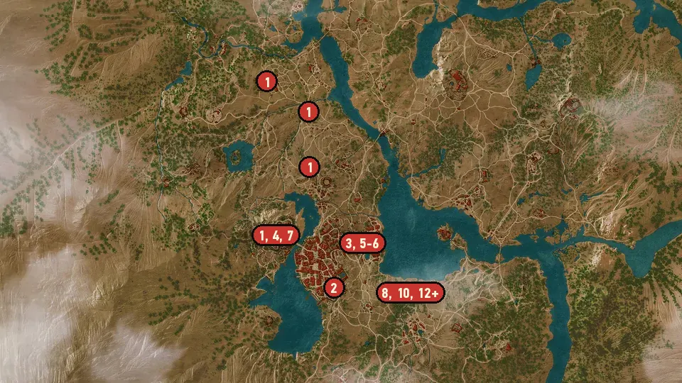 Map of the Pomp and Strange Circumstance objectives around Mère-Lachaiselongue Cemetery, Beauclair Palace, San Sebastian