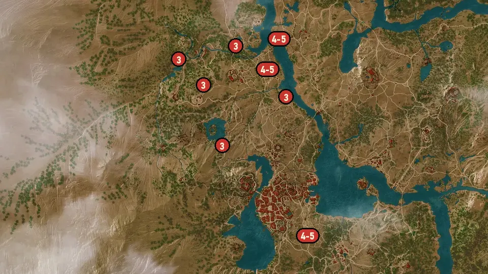 Map of the Wine Wars: Vermentino objectives around Plegmund's Bridge, Sansretour Valley